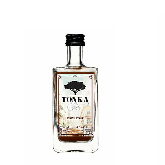 Espresso Gin, Espresso, espresso martini, Gin and Tonic, Dry Gin, Tonka Gin, gin miniatur.