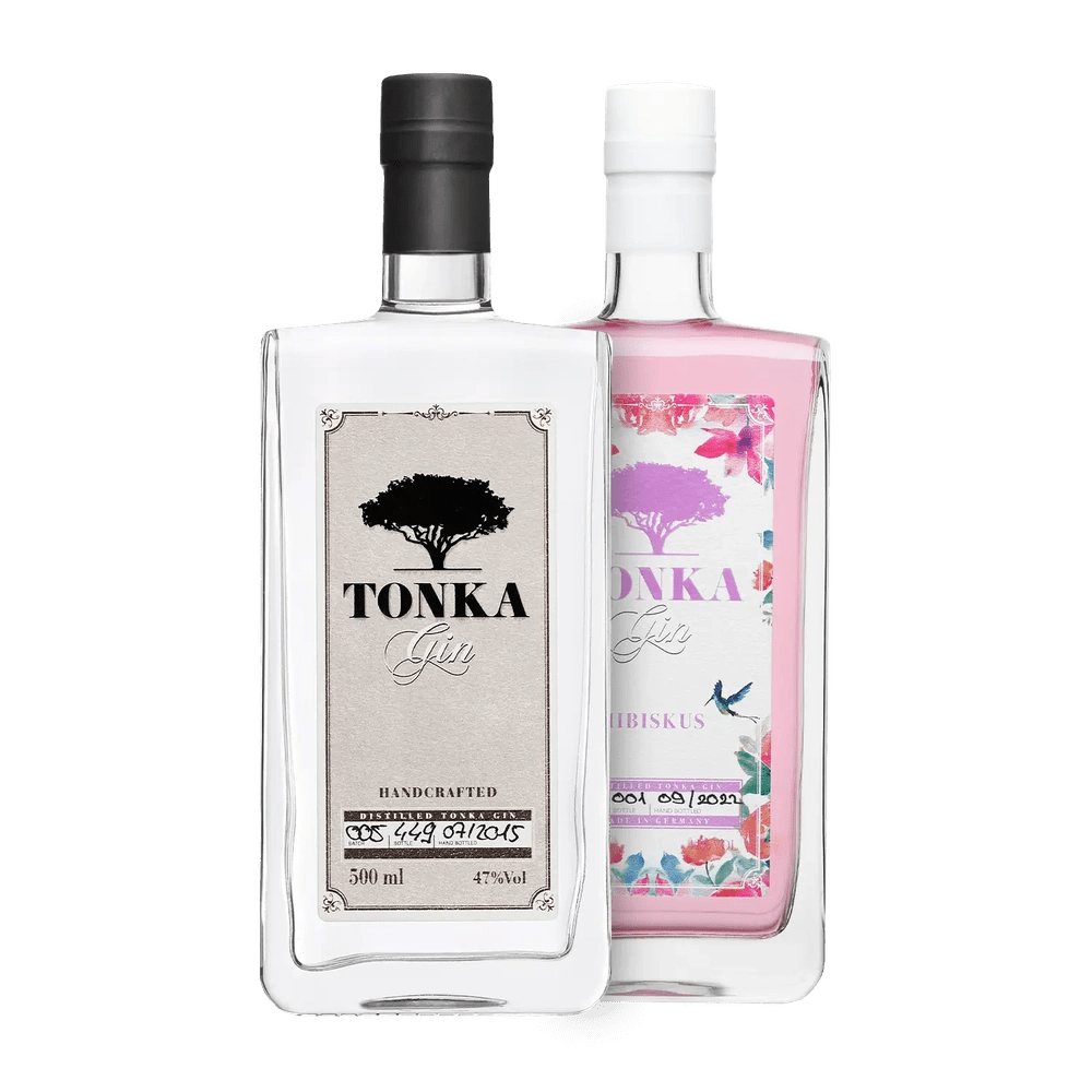 dry gin, hibiskus Gin, Tonka Gin, Gin.