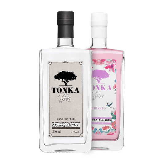 dry gin, hibiskus Gin, Tonka Gin, Gin.
