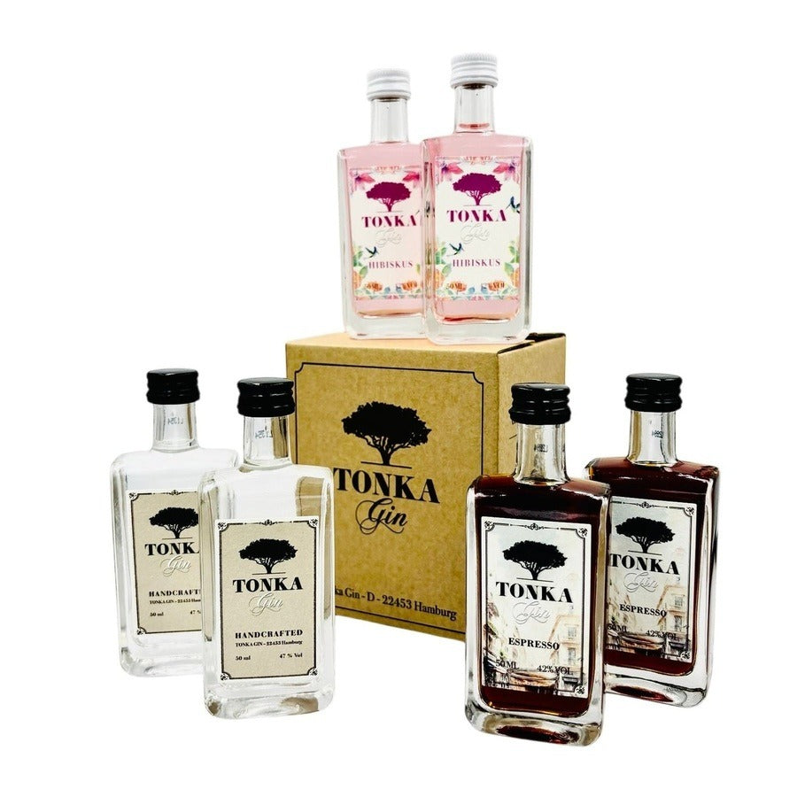 Gin Geschenkbox, Gin Geschenk, Gin Miniaturen, Gin Geschenkverpackung