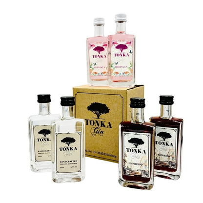 Gin Geschenkbox, Gin Geschenk, Gin Miniaturen, Gin Geschenkverpackung