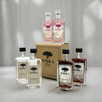 Gin Miniatur, Miniaturset, Adventsgeschenk, Adventskalender, Tastingbox, Gintasting, 