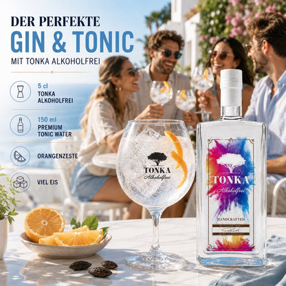 Tonka Gin Alkoholfrei, Alkoholfreier Gin.